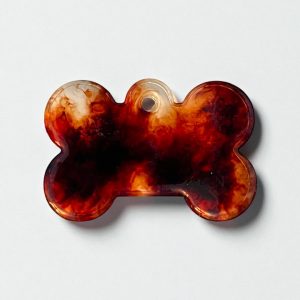 Amber Flow — kézzel készült epoxy biléta